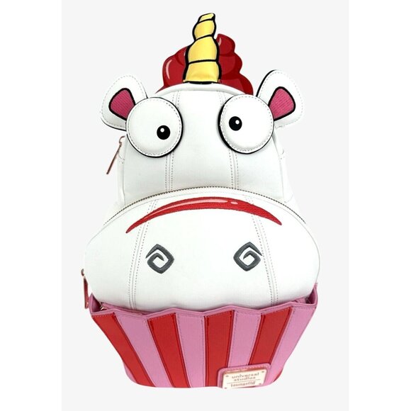 Loungefly Handbags - NWT Loungefly Universal Studios Despicable Me Unicorn Cupcake Mini Backpack